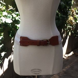 Madewell 1937 beige/white stretch belt XS/S🏠